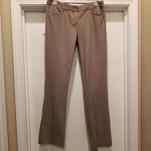 Express pants Tan and white pinstripe Size 6R